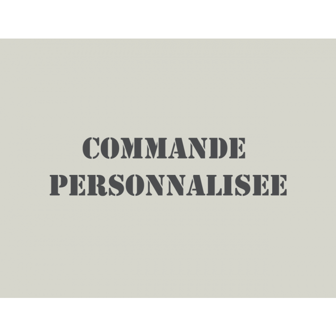 Commande sur mesure Sylvie D