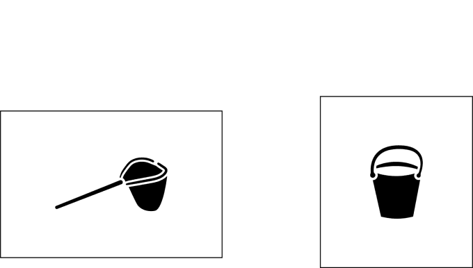 Ensemble de 2 pochoirs sur mesure