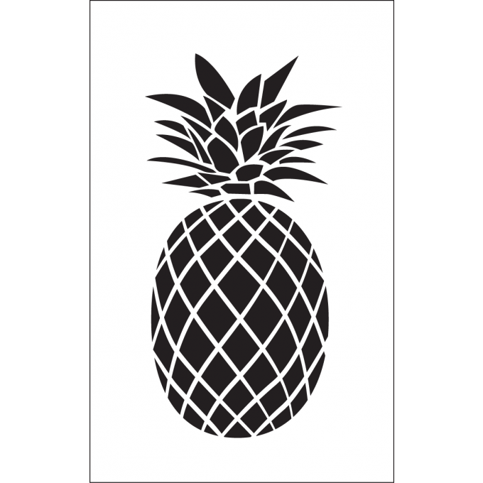 Pochoir ananas