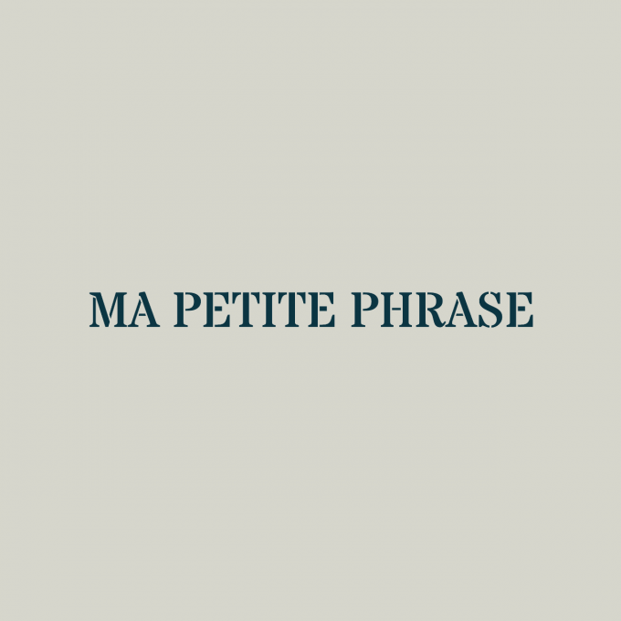 Pochoir de phrase à rédiger