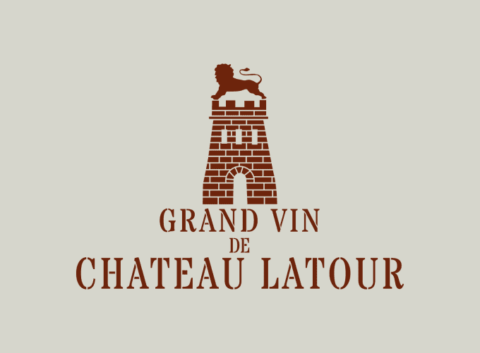 Estampe de caisse de vin