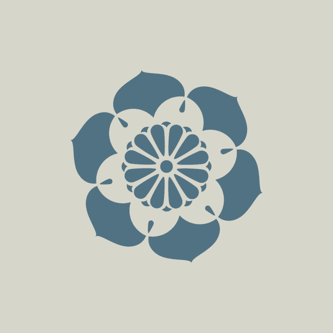 Pochoir fleur 1