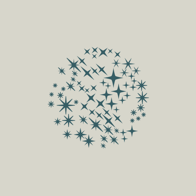 Pochoir étoiles