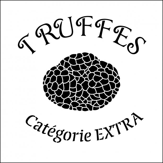 Pochoir truffes