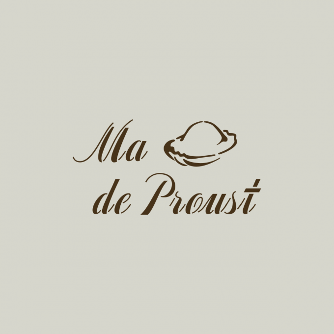 Pochoir Madeleine de Proust