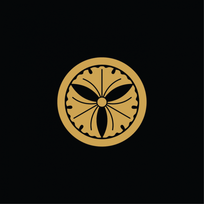 Sticker kamon ginkgo