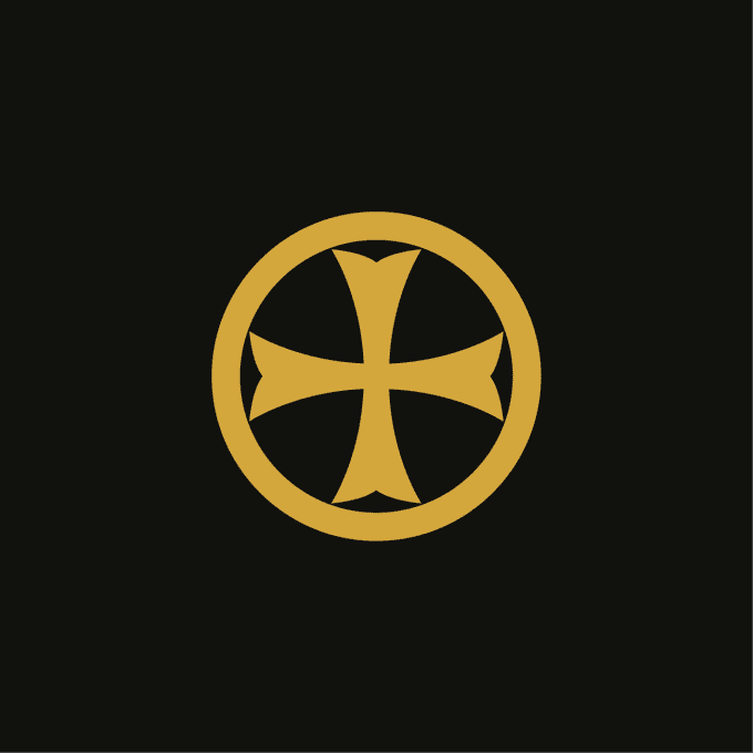 Sticker croix des Templiers