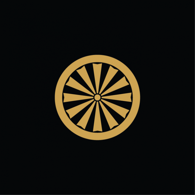 Sticker kamon soleil