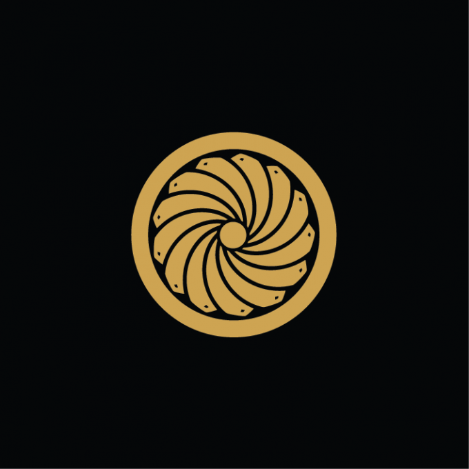 Sticker pomme de pin